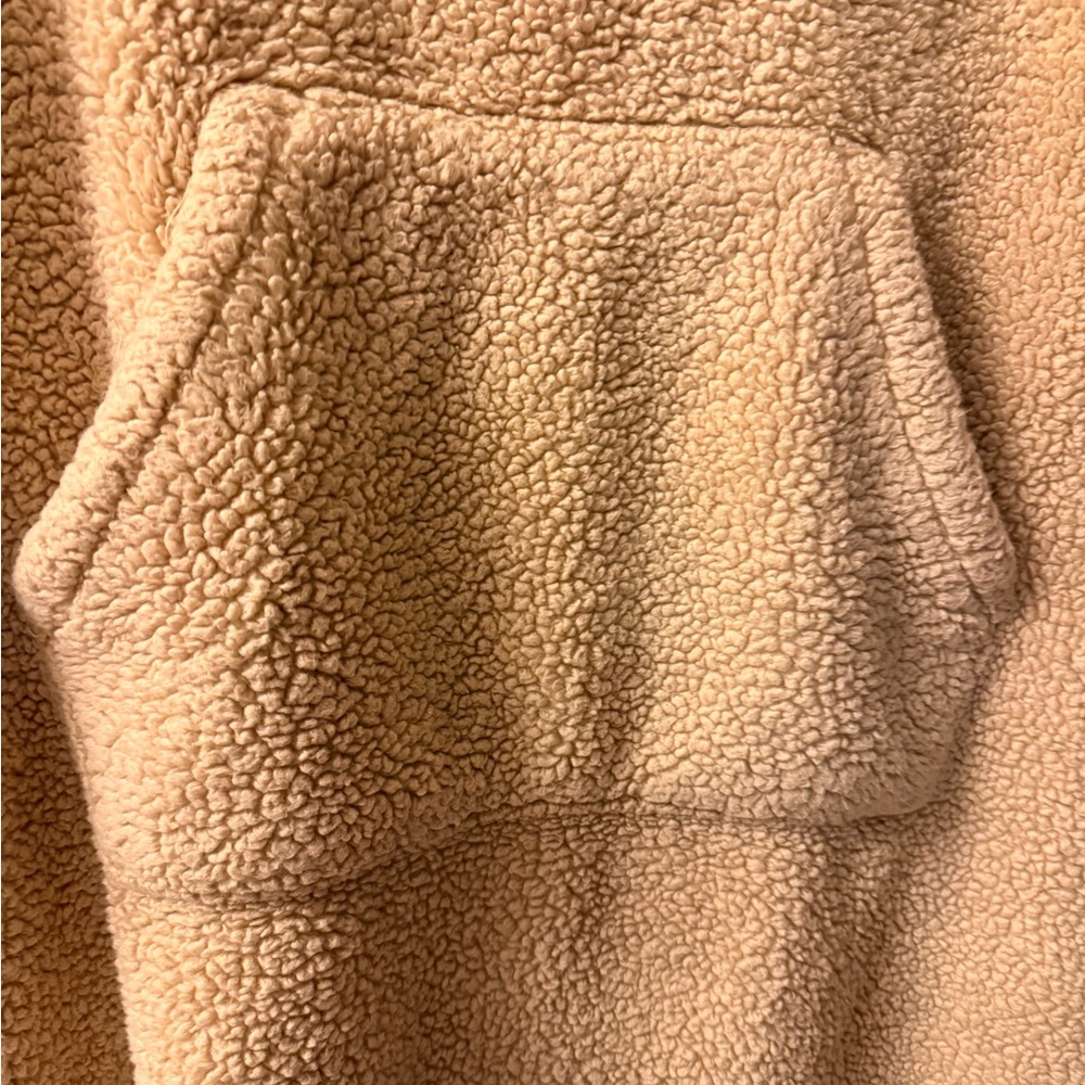 Simons Cozy Tan Hooded Robe - Picture 5 of 5